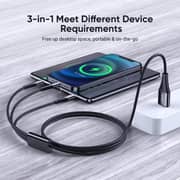 Joyroom 3-in-1 USB Cable 1.2m Green