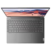 Lenovo Yoga Slim 6 14IRH8 (2023) Ultrabook - 13th Gen / Intel Core i5-13500H / 14inch WUXGA / 512GB SSD / 16GB / Shared Intel Iris Xe Graphics / Windows 11 Home / English & Arabic Keyboard / Storm Grey / Middle East Version - [83E0002GAX]