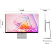 Samsung LS27C902PAMXUE 5K Ergonomic IPS HR Flat Monitor 27inch