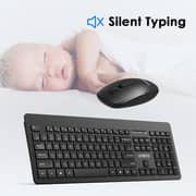 Oraimo Wireless Keyboard/Mouse Combo Black