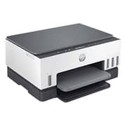 HP Smart Tank 670 All-in-One Printer, Print- Scan, Copy, Wireless, Scan to PDF, Fast Two-Sided Printing, Up to 18,000 Black or 8,000 Color Pages - White/Grey [6UU48A]