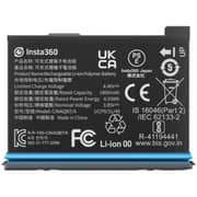 Insta360 X3 Replacement Battery 1800mAh Black