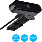 Logitech Brio Ultra HD Webcam Streaming Black