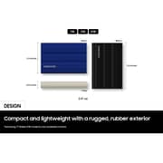 Samsung T7 Shield Portable SSD External USB 3.2 Gen 2 2TB Black MU-PE2T0S/AM