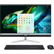 Acer Aspire C27 All-in-One (2024) Desktop - 13th Gen / Intel Core i7-1360P / 27inch FHD / 1TB SSD / 16GB RAM / Windows 11 Home / English & Arabic Keyboard / Black / Middle East Version - [C27-1851]