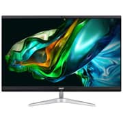 Acer Aspire C27 All-in-One (2024) Desktop - 13th Gen / Intel Core i7-1360P / 27inch FHD / 1TB SSD / 16GB RAM / Windows 11 Home / English & Arabic Keyboard / Black / Middle East Version - [C27-1851]