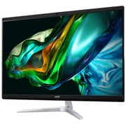 Acer Aspire C27 All-in-One (2024) Desktop - 13th Gen / Intel Core i7-1360P / 27inch FHD / 1TB SSD / 16GB RAM / Windows 11 Home / English & Arabic Keyboard / Black / Middle East Version - [C27-1851]