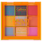 Callista Multi Palette Eyeshadow 101 Colors on Fire