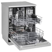 LG QuadWash Dishwasher, 14 Place Settings, EasyRack Plus, Inverter Direct Drive, Platinum Silver