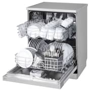 LG QuadWash Dishwasher, 14 Place Settings, EasyRack Plus, Inverter Direct Drive, Platinum Silver