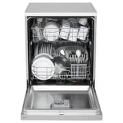 LG QuadWash Dishwasher, 14 Place Settings, EasyRack Plus, Inverter Direct Drive, Platinum Silver