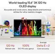 Asus Vivobook Pro 15 OLED (2023) Laptop - AMD Ryzen 9-7940HS / 15.6inch 2.8K OLED / 1TB SSD / 16GB RAM / 8GB NVIDIA GeForce RTX 4060 Graphics / Windows 11 Home / Quiet Blue - [M6500XV-MA071W]