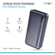 Pawa Power Bank 20000mAh Black PW-PB2020ER-BK