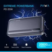 Pawa Power Bank 20000mAh Black PW-PB2020ER-BK