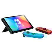 Nintendo Switch Home Console 64GB Neon Red/Neon Blue + Warioware: Get It Together Game + 51 Worldwide Game