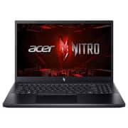 Acer Nitro V15 ANV15 Gaming (2023) Laptop - 13th Gen / Intel Core i7-13620H / 15.6inch FHD / 512GB SSD / 16GB RAM / 6GB NVIDIA GeForce RTX 3050 Graphics / Windows 11 Home / English & Arabic Keyboard / Obsidian Black / Middle East Version - [NH.QNCEM.003)