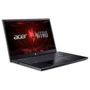 Acer Nitro V15 ANV15 Gaming (2023) Laptop - 13th Gen / Intel Core i7-13620H / 15.6inch FHD / 512GB SSD / 16GB RAM / 6GB NVIDIA GeForce RTX 3050 Graphics / Windows 11 Home / English & Arabic Keyboard / Obsidian Black / Middle East Version - [NH.QNCEM.003)