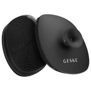 Geske 4-in-1 Facial Cleansing Brush With Handle Grey