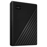 WD MY Passport Portable Hard Drive USB3.2 2TB Black WDBYVG0010BBK-WESN + Sandisk SDCZ73 Flash Drive 128GB Black/Silver