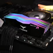 TeamGroup T-Force Delta RGB DDR4 RAM 16GB Black TF3D416G3200HC