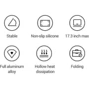 Ugreen Adjustable Laptop Stand Silver