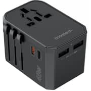 Choetech 2C+2A Travel Adapter Black