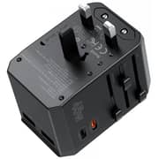 Choetech 2C+2A Travel Adapter Black