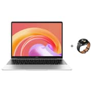 Huawei Matebook 13 (2020) Ultrabook - 11th Gen / Intel Core i7-1165G7 / 13inch / 512GB SSD / 16GB RAM / Shared Intel Iris Xe Graphics / Windows 10 Home / Silver - [WFE9CQ] + Watch Buds