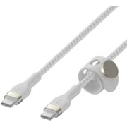 Belkin BoostCharge Pro Flex USB-C To USB-C Cable 1m White
