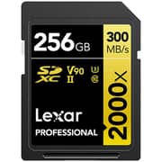 Lexar Professional 2000x Memory Card SDHC UHS-II 256GB Black LSD2000256G-BNNNG