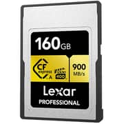 Lexar Professional CFexpress Memory Card USB-A 160GB LCAGOLD160G-RNENG