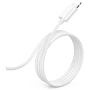 Glassology Wired Earbuds Headphones with Lightning Plug & Microphone Wired Earphones, White