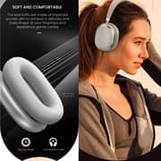 Tonemac H5 Wireless Over Ear Gaming Headphones Silver