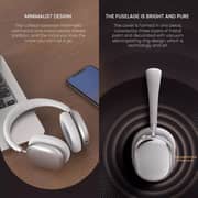 Tonemac H5 Wireless Over Ear Gaming Headphones Silver