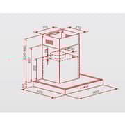 Hoover Fixed Hood HTH-A90-SBIP