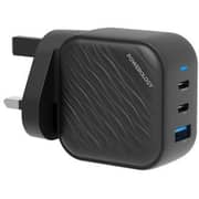 Powerology GaN Ultimate Dual PD Charger Black