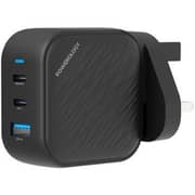 Powerology GaN Ultimate Dual PD Charger Black