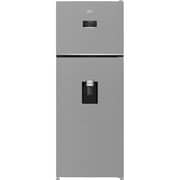Beko Refrigerator 477 L Digital, 2 Doors, Inverter, With Dispenser Silver - B3RDNE500LDXB