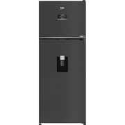 Beko Refrigerator 477 liters with Water Dispenser Harvest fresh -Inverter-Aeroflow- Dark Inox