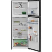 Beko Refrigerator 477 liters with Water Dispenser Harvest fresh -Inverter-Aeroflow- Dark Inox