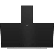 Beko Cooker Hood 90 cm Wall Mounted/Built in - Touch Control - black glass - Made In Turkey - BHCA96641BFBHSE