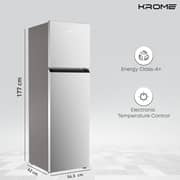 Krome Top Mount Refrigerator 365 Litres KR-REF 365TS