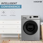 Krome Front Load Washer 7 kg KR-WFL70SSI