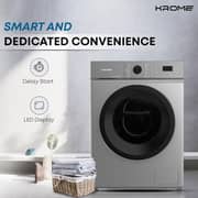 Krome Front Load Washer 6 kg KR-WFL60SS
