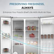 Krome Side By Side Refrigerator 600 Litres KR-SBS 601SM