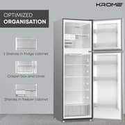 Krome Top Mount Refrigerator 330 Litres KR-RFF 330SM