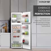 Krome Top Mount Refrigerator 330 Litres KR-RFF 330SM