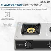Krome Gas Stove KR-GSFC3041