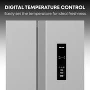 Krome Side By Side Refrigerator 700 Litres KR-SBS 700WIM