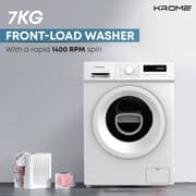 Krome Front Load Washer 7 kg KR-WFL70SI
